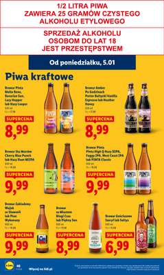 Lidl - gazetka promocyjna Oferta od poniedziałku od poniedziałku 05.01 do środy 07.01 - strona 48