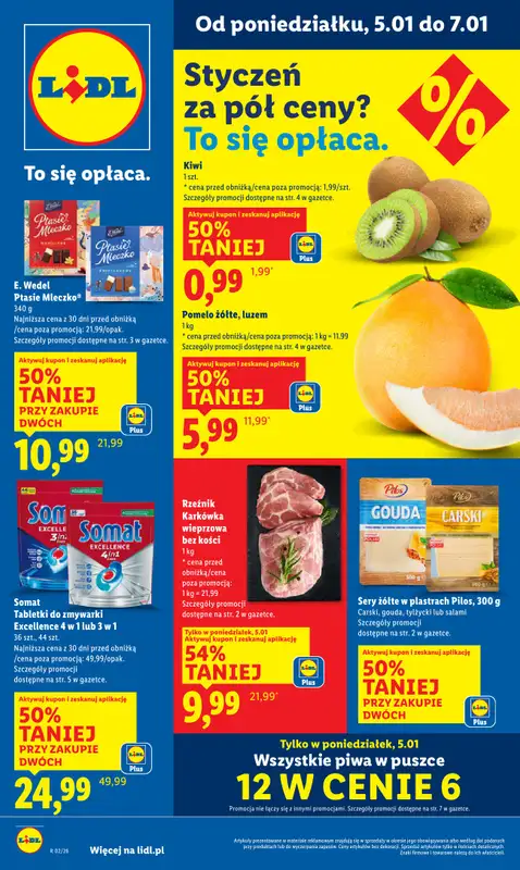 Lidl - gazetka promocyjna Oferta od poniedziałku  