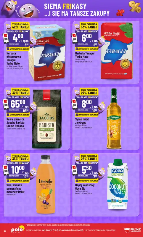 POLOmarket - gazetka promocyjna Frikasowy Katalog od środy 07.01 do wtorku 13.01 - strona 8