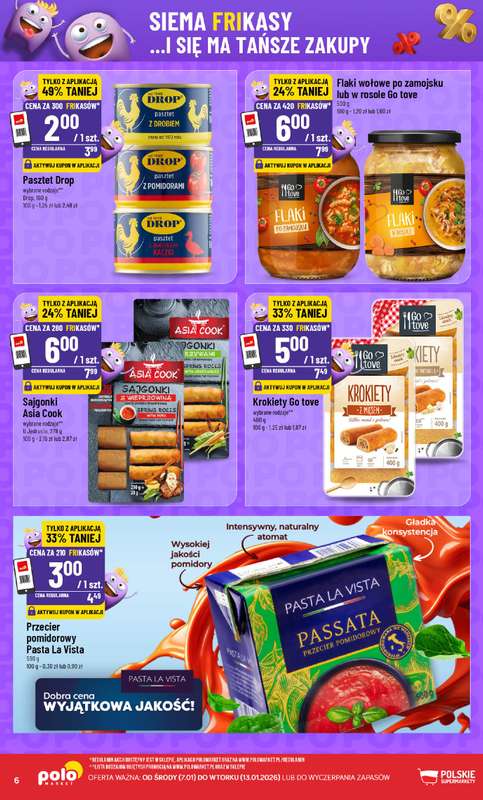 POLOmarket - gazetka promocyjna Frikasowy Katalog od środy 07.01 do wtorku 13.01 - strona 6