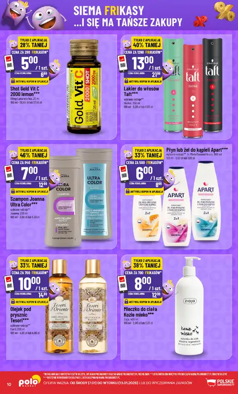 POLOmarket - gazetka promocyjna Frikasowy Katalog od środy 07.01 do wtorku 13.01 - strona 10