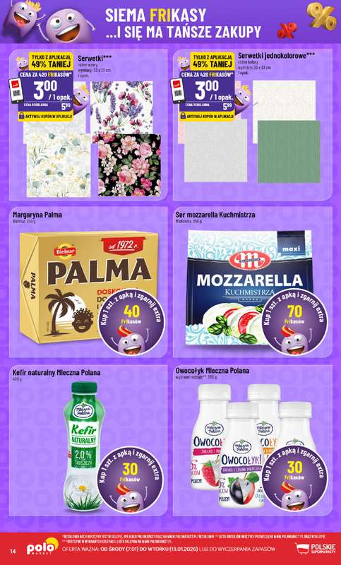 POLOmarket - gazetka promocyjna Frikasowy Katalog od środy 07.01 do wtorku 13.01 - strona 14