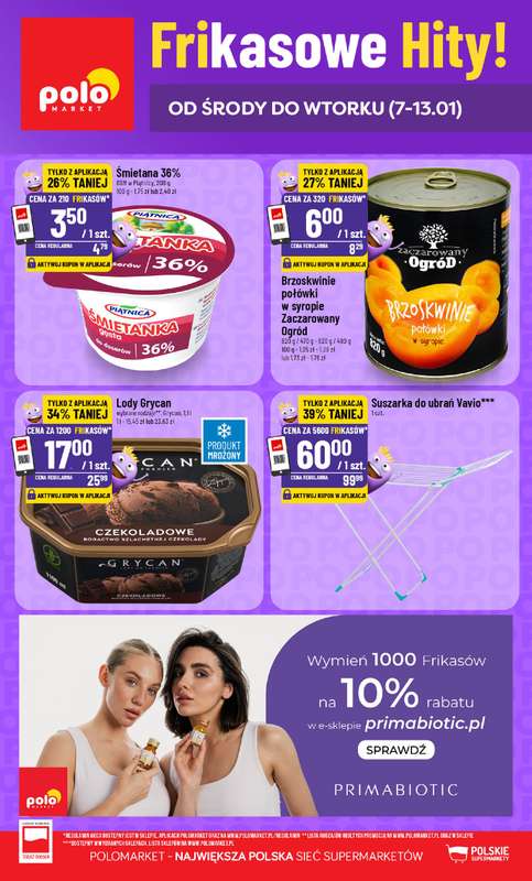 POLOmarket - gazetka promocyjna Frikasowy Katalog od środy 07.01 do wtorku 13.01