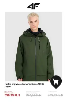 4F - gazetka promocyjna Wyprzedaż do -50% | Sporty zimowe od poniedziałku 05.01  - strona 15