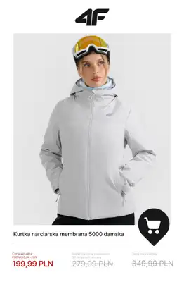 4F - gazetka promocyjna Wyprzedaż do -50% | Sporty zimowe od poniedziałku 05.01  - strona 2
