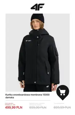 4F - gazetka promocyjna Wyprzedaż do -50% | Sporty zimowe od poniedziałku 05.01  - strona 12