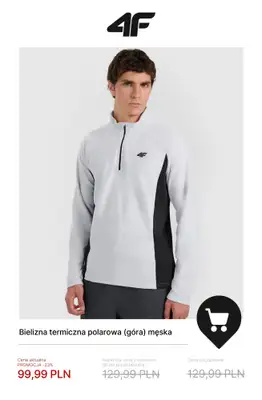 4F - gazetka promocyjna Wyprzedaż do -50% | Sporty zimowe od poniedziałku 05.01  - strona 10