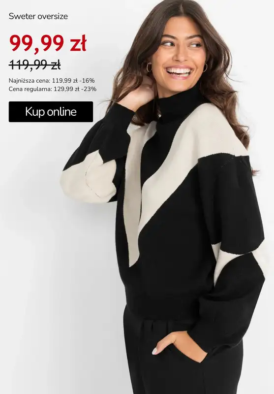 bonprix - gazetka promocyjna Najlepsze okazje zimowej wyprzedaży! od poniedziałku 05.01 do niedzieli 11.01 - strona 5