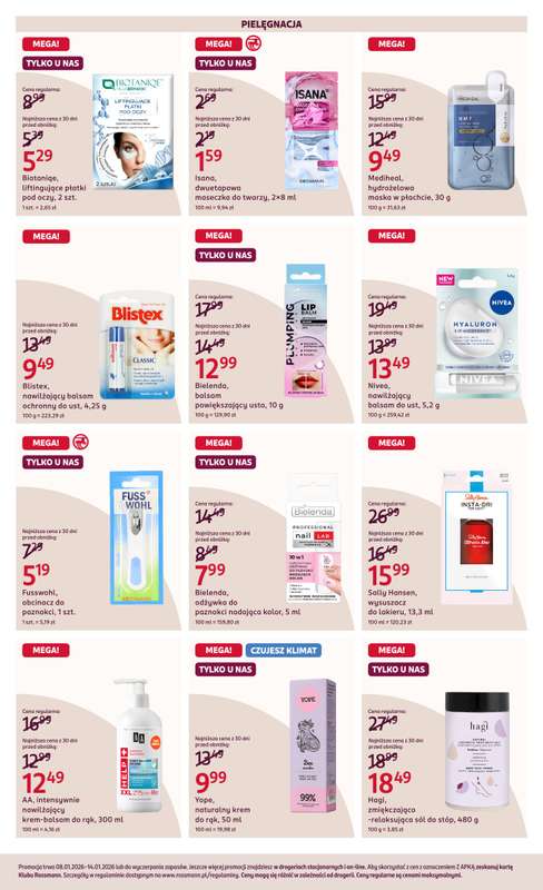 Rossmann - gazetka promocyjna Gazetka od czwartku 08.01 do środy 14.01 - strona 10