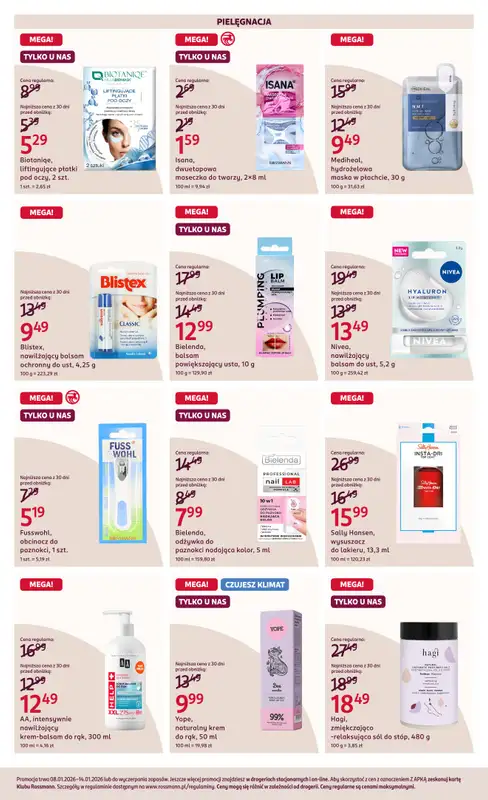 Rossmann - gazetka promocyjna Gazetka od czwartku 08.01 do środy 14.01 - strona 10