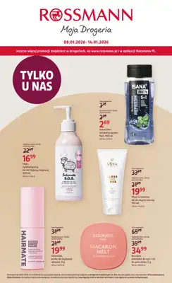 Rossmann - gazetka promocyjna Gazetka od czwartku 08.01 do środy 14.01