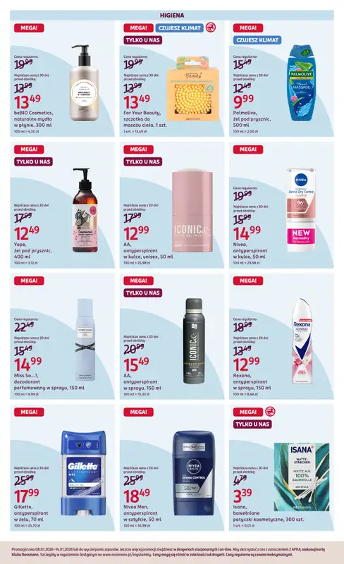 Rossmann - gazetka promocyjna Gazetka od czwartku 08.01 do środy 14.01 - strona 14
