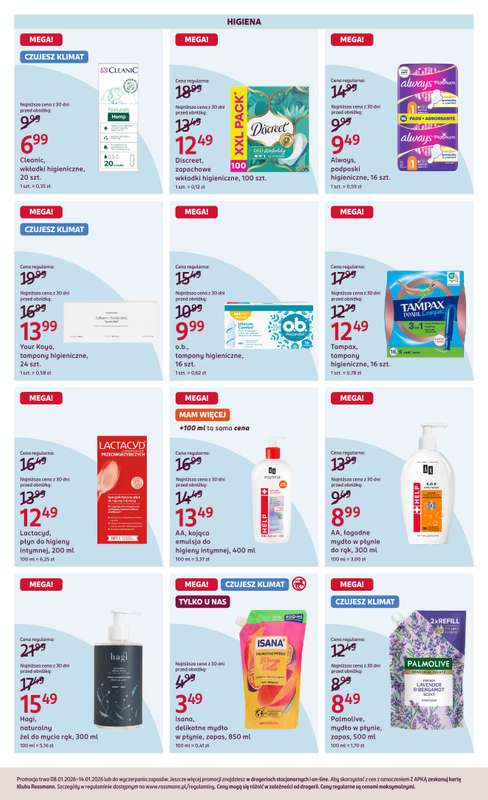 Rossmann - gazetka promocyjna Gazetka od czwartku 08.01 do środy 14.01 - strona 13