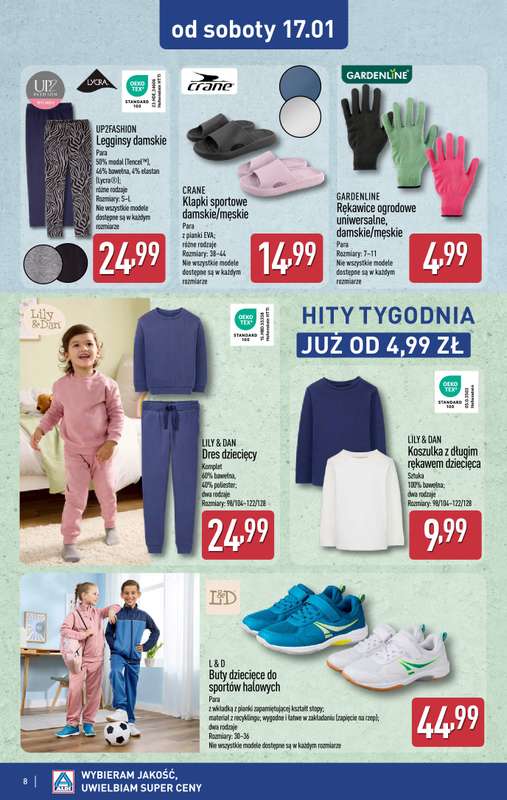 Aldi - gazetka promocyjna Aldi ma to coś! od środy 14.01 do soboty 17.01 - strona 8
