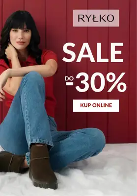 Ryłko - gazetka promocyjna SALE do -30% - obuwie damskie od wtorku 06.01 