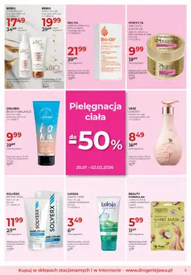 Drogerie Jawa - gazetka promocyjna Gazetka od poniedziałku 05.01 do poniedziałku 02.02 - strona 3