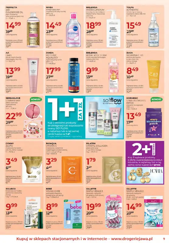 Drogerie Jawa - gazetka promocyjna Gazetka od poniedziałku 05.01 do poniedziałku 02.02 - strona 9