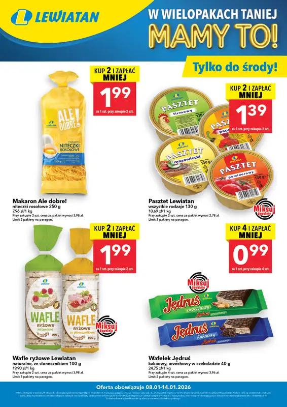 LEWIATAN - gazetka promocyjna Kupuj i zyskaj więcej  