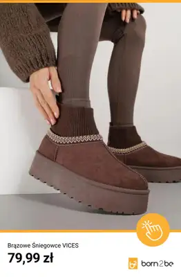 Born2be - gazetka promocyjna Śniegowce które nie boją się śniegu od poniedziałku 05.01  - strona 8