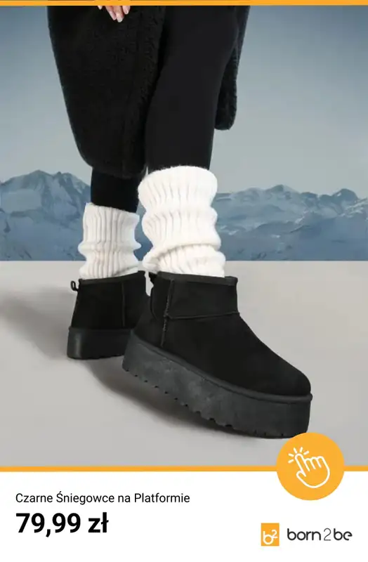 Born2be - gazetka promocyjna Śniegowce które nie boją się śniegu od poniedziałku 05.01  - strona 7