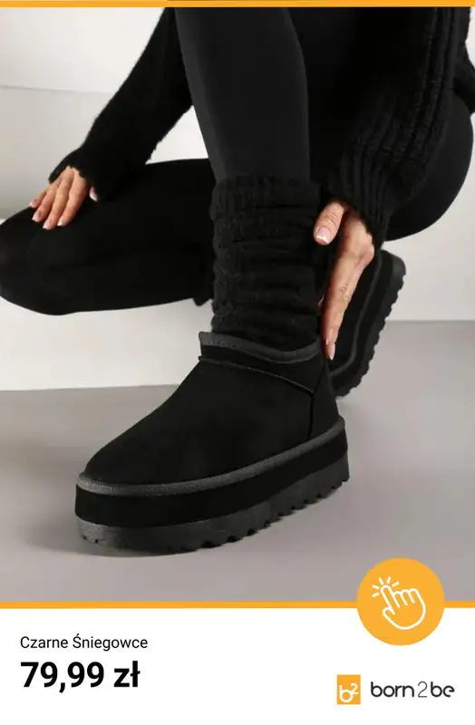 Born2be - gazetka promocyjna Śniegowce które nie boją się śniegu od poniedziałku 05.01  - strona 11