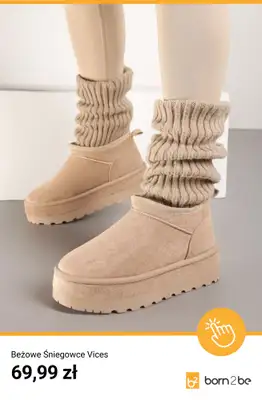 Born2be - gazetka promocyjna Śniegowce które nie boją się śniegu od poniedziałku 05.01  - strona 4