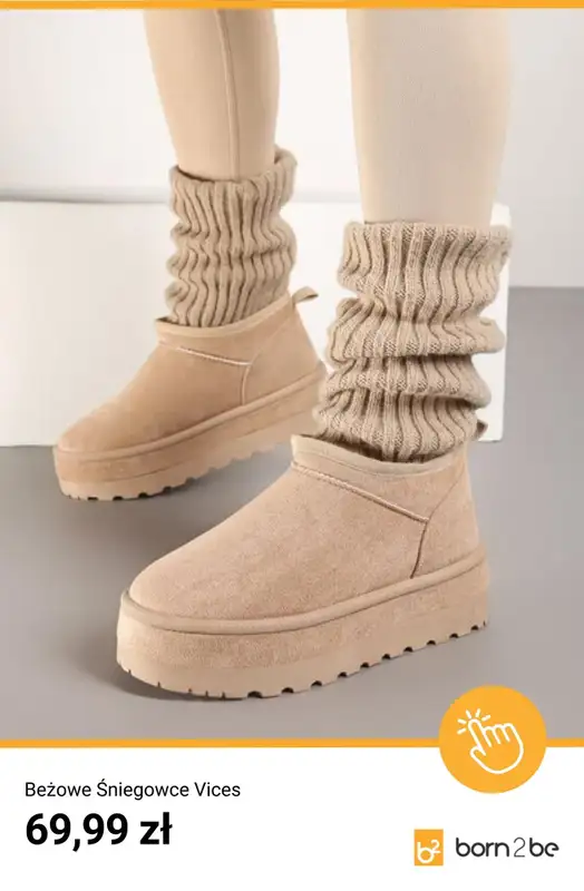 Born2be - gazetka promocyjna Śniegowce które nie boją się śniegu od poniedziałku 05.01  - strona 4