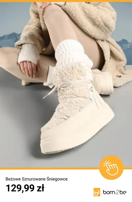 Born2be - gazetka promocyjna Śniegowce które nie boją się śniegu od poniedziałku 05.01  - strona 10