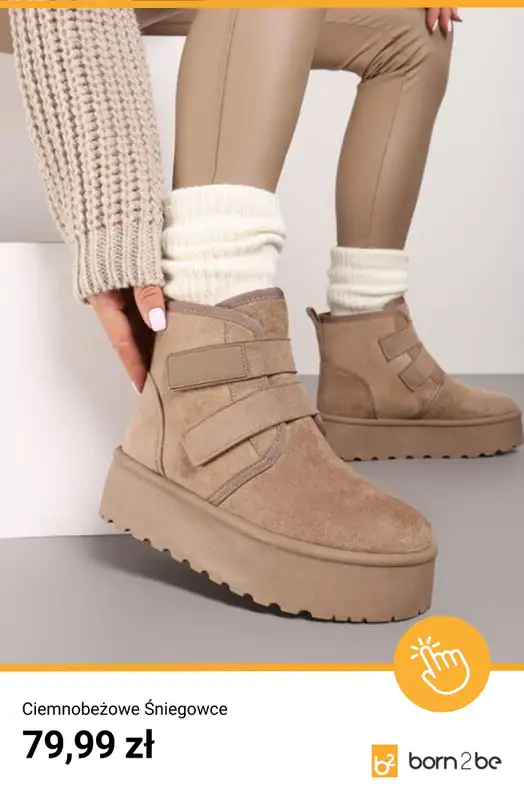 Born2be - gazetka promocyjna Śniegowce które nie boją się śniegu   - strona 2