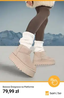 Born2be - gazetka promocyjna Śniegowce które nie boją się śniegu od poniedziałku 05.01  - strona 12