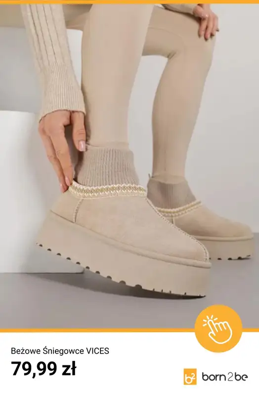 Born2be - gazetka promocyjna Śniegowce które nie boją się śniegu od poniedziałku 05.01  - strona 6