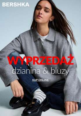 Bershka - gazetka promocyjna Wyprzedaż do -50% – Dzianina & bluzy dla niej od wtorku 06.01 