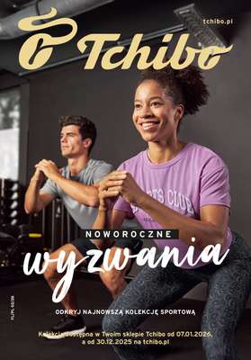 Tchibo - gazetka promocyjna Noworoczne wyzwania od środy 07.01 do niedzieli 08.02