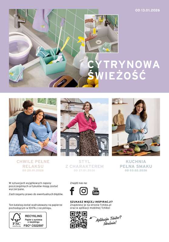 Tchibo - gazetka promocyjna Noworoczne wyzwania od środy 07.01 do niedzieli 08.02 - strona 15