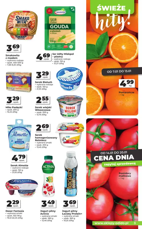 Odido - gazetka promocyjna Gazetka od środy 07.01 do wtorku 20.01 - strona 3