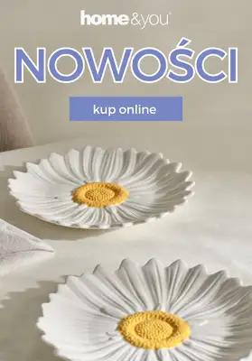 home&you - gazetka promocyjna NOWOŚCI od poniedziałku 05.01 do środy 14.01