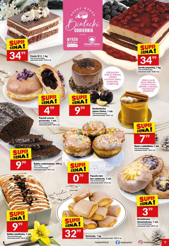 Twój Market - gazetka promocyjna Gazetka od środy 07.01 do wtorku 13.01 - strona 9