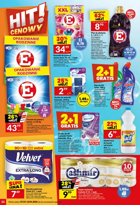 Twój Market - gazetka promocyjna Gazetka od środy 07.01 do wtorku 13.01 - strona 30