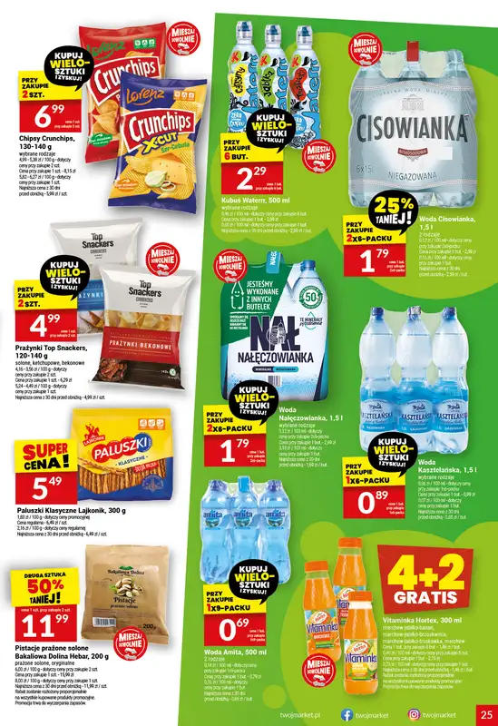 Twój Market - gazetka promocyjna Gazetka od środy 07.01 do wtorku 13.01 - strona 25