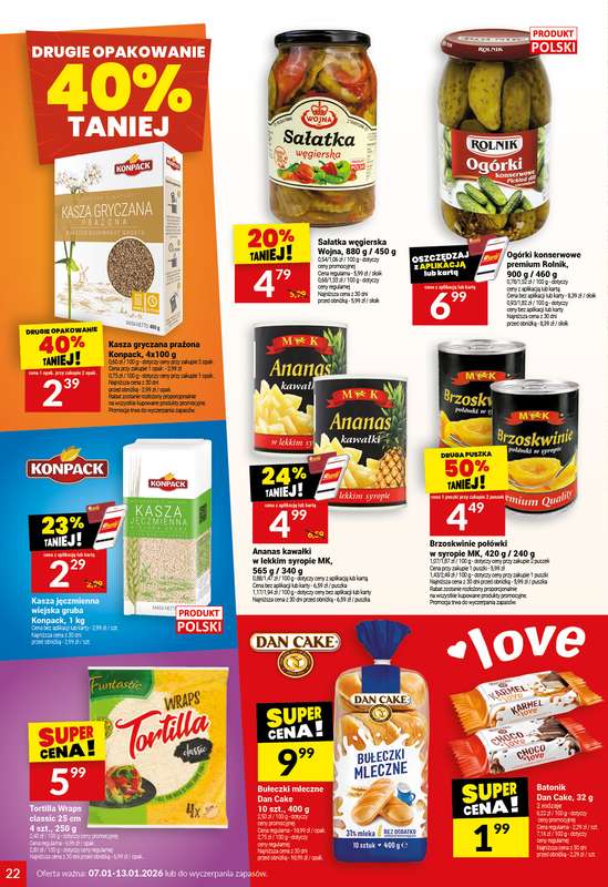 Twój Market - gazetka promocyjna Gazetka od środy 07.01 do wtorku 13.01 - strona 22