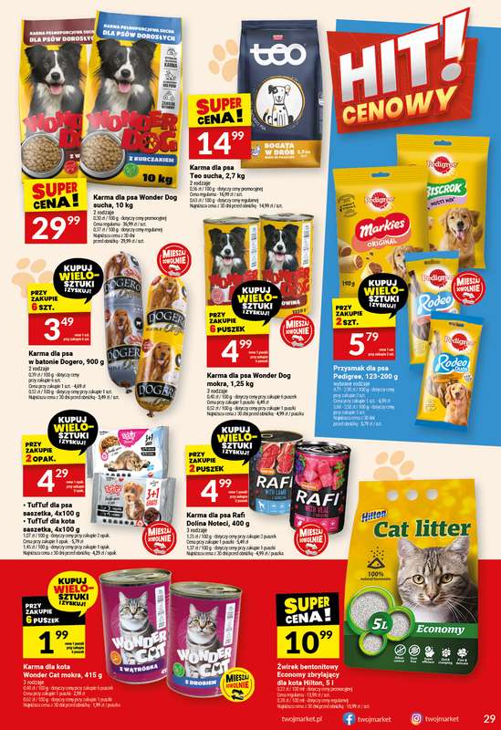 Twój Market - gazetka promocyjna Gazetka od środy 07.01 do wtorku 13.01 - strona 29