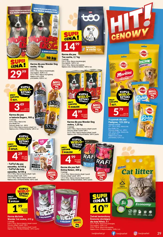 Twój Market - gazetka promocyjna Gazetka od środy 07.01 do wtorku 13.01 - strona 29