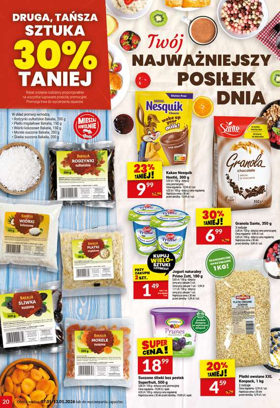 Twój Market - gazetka promocyjna Gazetka od środy 07.01 do wtorku 13.01 - strona 20