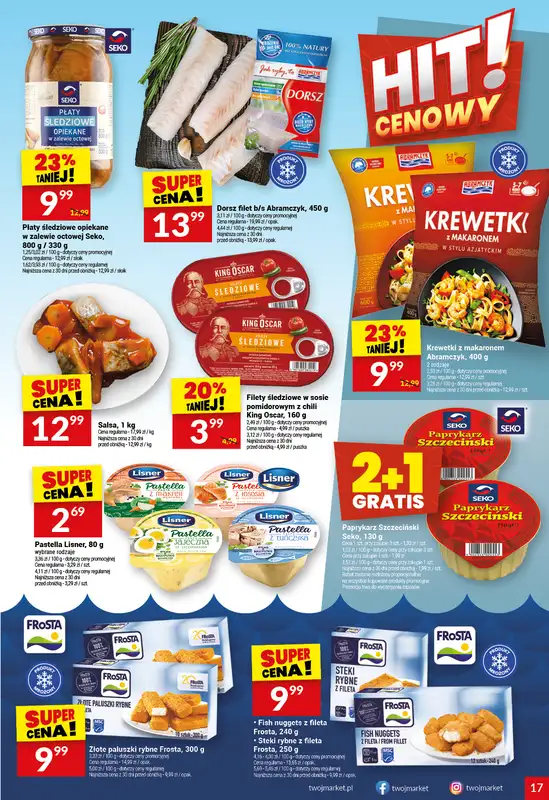 Twój Market - gazetka promocyjna Gazetka od środy 07.01 do wtorku 13.01 - strona 17