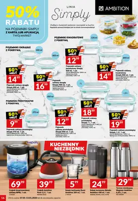 Twój Market - gazetka promocyjna Gazetka od środy 07.01 do wtorku 13.01 - strona 16