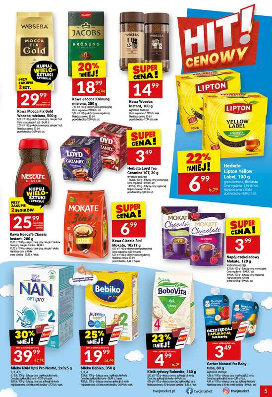 Twój Market - gazetka promocyjna Gazetka od środy 07.01 do wtorku 13.01 - strona 5