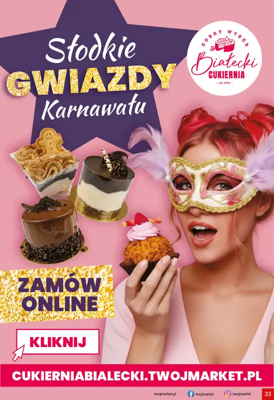Twój Market - gazetka promocyjna Gazetka od środy 07.01 do wtorku 13.01 - strona 33