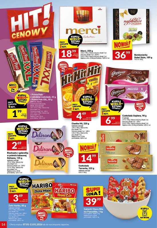 Twój Market - gazetka promocyjna Gazetka od środy 07.01 do wtorku 13.01 - strona 14