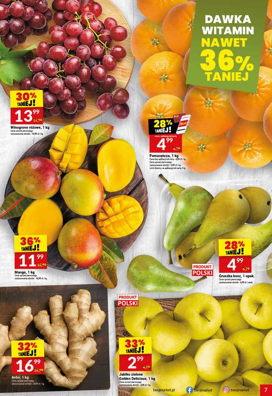 Twój Market - gazetka promocyjna Gazetka od środy 07.01 do wtorku 13.01 - strona 7