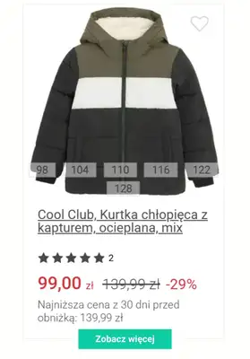 Smyk - gazetka promocyjna Kurtki i kombinezony na zimę od poniedziałku 05.01  - strona 4